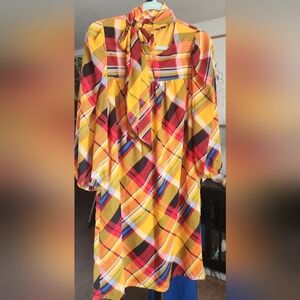 NY&C Plaid Dress